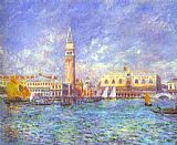 Doges' Palace, Venice by Pierre Auguste Renoir